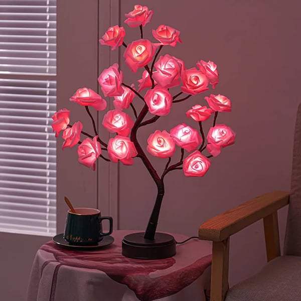 Decoratieve LED Bloemenlamp voor Sfeervolle Verlichting - Flora