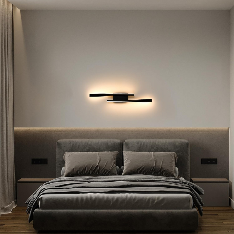 Wandlamp LED Warm Licht voor Slaapkamer en Woonkamer – Noctura