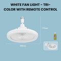 Intelligente LED Plafondlamp met Aromatherapie en Ventilator - LumiZen