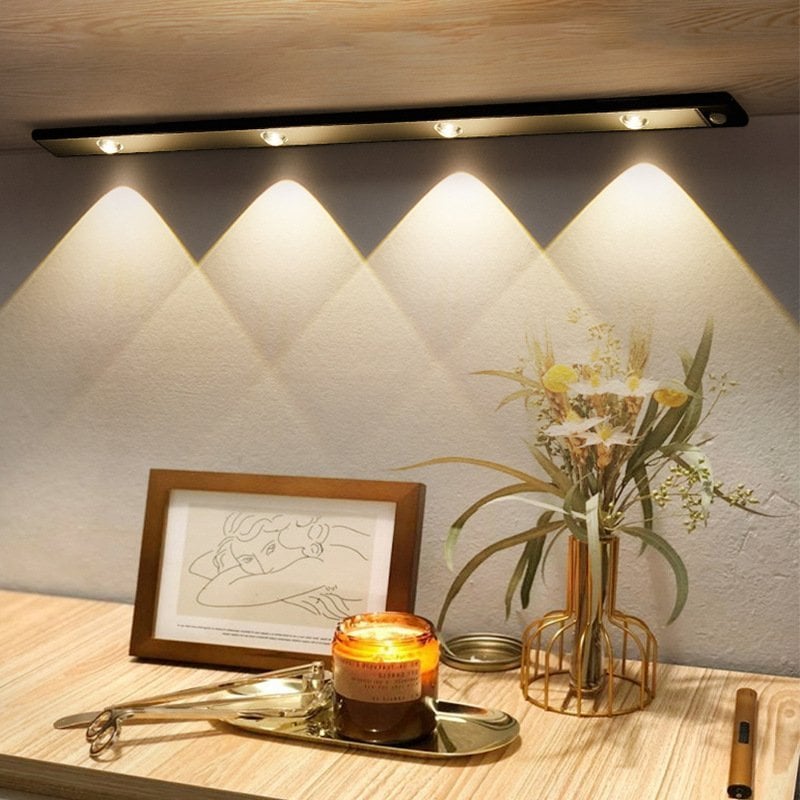 Dimbare Kastverlichting met Bewegingssensor en USB-Oplaadbaar – LuminoTech