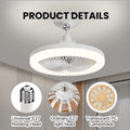 Intelligente LED Plafondlamp met Aromatherapie en Ventilator - LumiZen