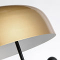 Moderne Tafellamp met Marmeren Basis en Gouden Kap - Lumora