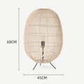 Trendy Rattan Vloerlamp voor Moderne Interieurs – Zanova