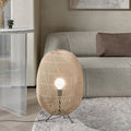 Trendy Rattan Vloerlamp voor Moderne Interieurs – Zanova