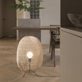 Trendy Rattan Vloerlamp voor Moderne Interieurs – Zanova