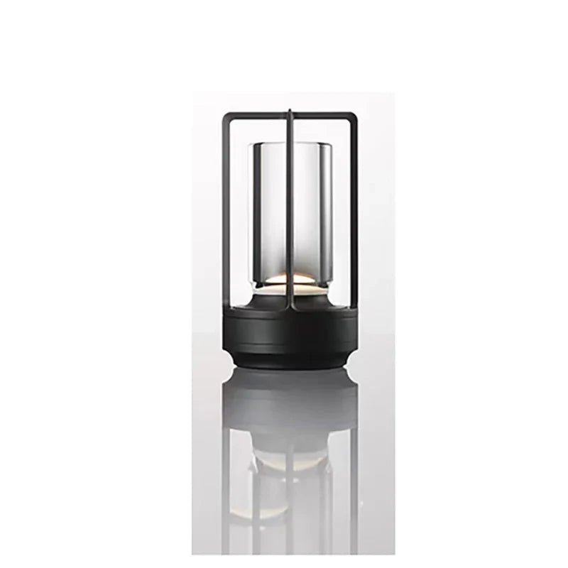 Kristallen Lantaarn Lamp met Dimbare Verlichting en USB-oplader – Lustreon